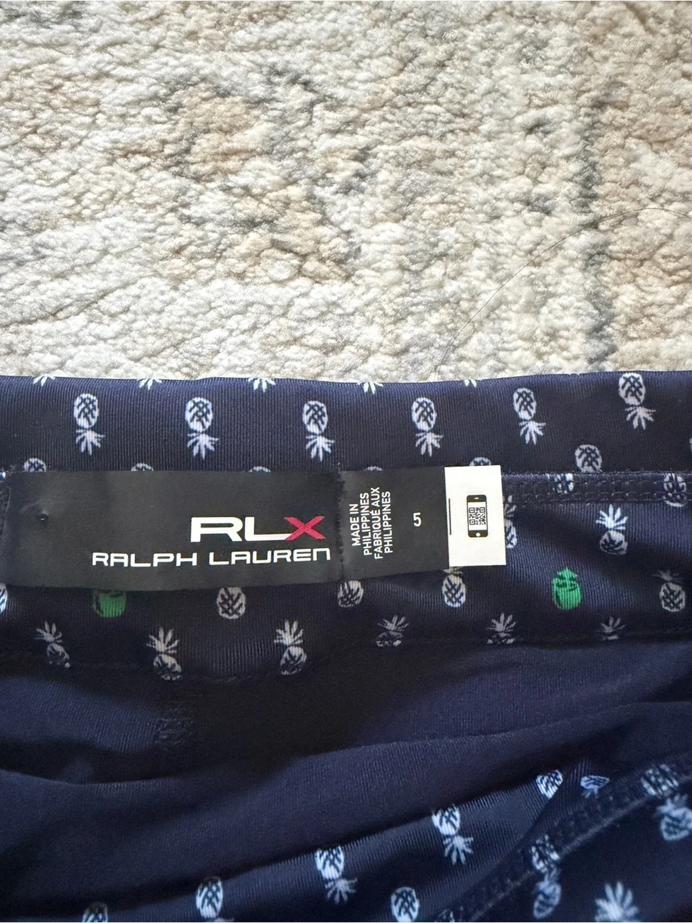 RLX Ralph Lauren Pineapple Golf Skort - 5